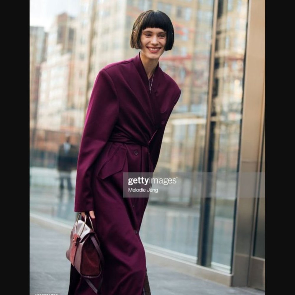 SIES MARJAN Wrap Tie Coat